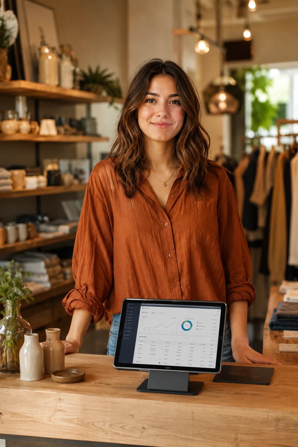 Einzelhandel und E-Commerce Icon Einzelhandel und E-Commerce Icon