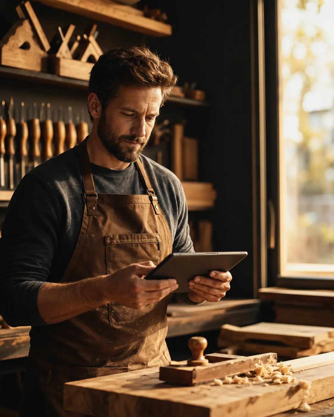 Tischler und Handwerk Icon Tischler und Handwerk Icon